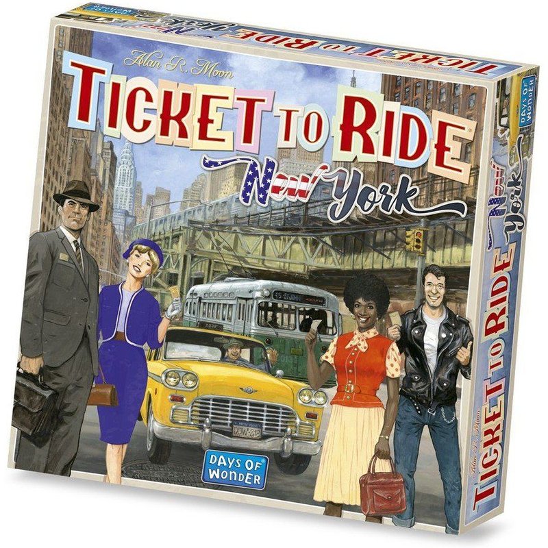 Ticket To Ride : New York (Anglais)