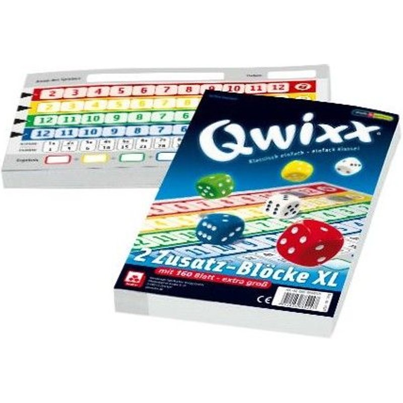 Qwixx Xl - Zusatzblöcke (Allemand)