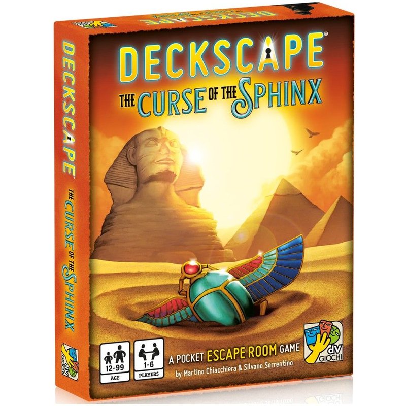 Deckscape: The Curse Of The Sphinx (Anglais)