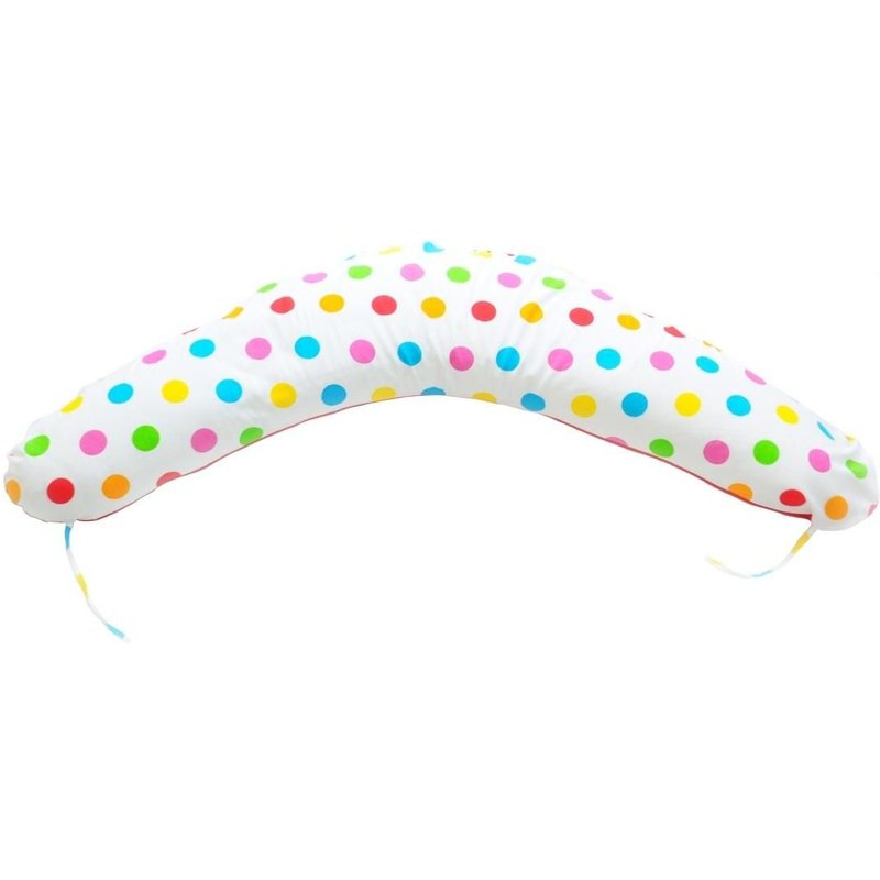 Coussin Maternit Pre/Post Natal Usages Multiples Boules De Printemps + Rouge