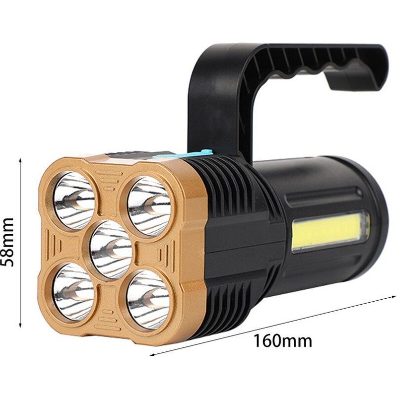 Mini lampe de poche à lumière LED avec 6 Modes de recherche, torche à perles, accessoires d'urgence pour la pêche en plein air