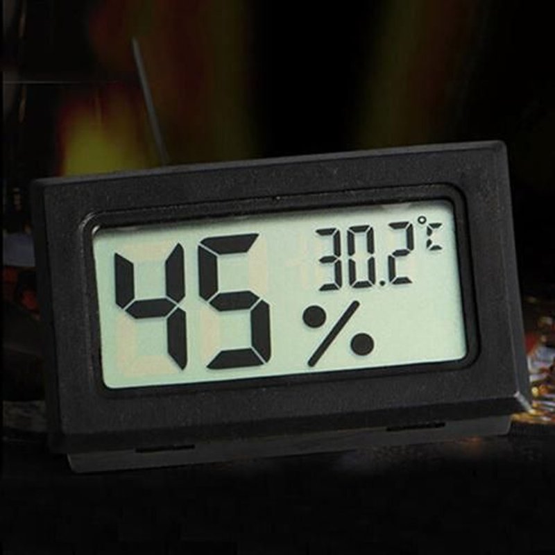 Mini écran LCD numérique pratique pour l'intérieur, hygromètre de température, capteur d'humidité, thermomètre, hygromètre