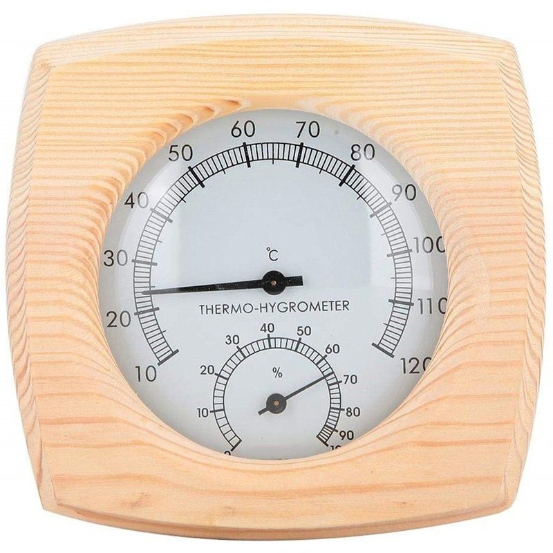 Thermomètre de Sauna en bois, taille Portable, hygromètre, outils de mesure de la température, accessoires, nouveau