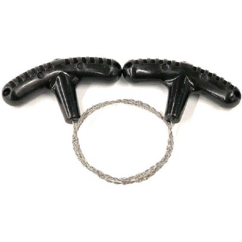 Scie À Chaîne Manuelle, Corde En Acier, Pratique, Portable, Équipement De Survie D'urgence, Kits De Fils D'acier, Outils De Voyage, Camping En Plein Air, Randonnée