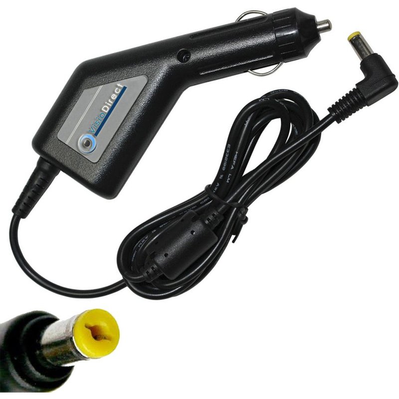 Visiodirect® Alimentation Pour Pc Portable Asus X55vd-Sx109h Chargeur Voiture Auto Sur Prise Allume Cigare 65w 19v 3,42a