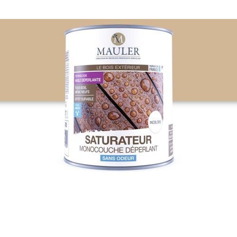 Saturateur monocouche déperlant - 1 litre - incolore Mauler