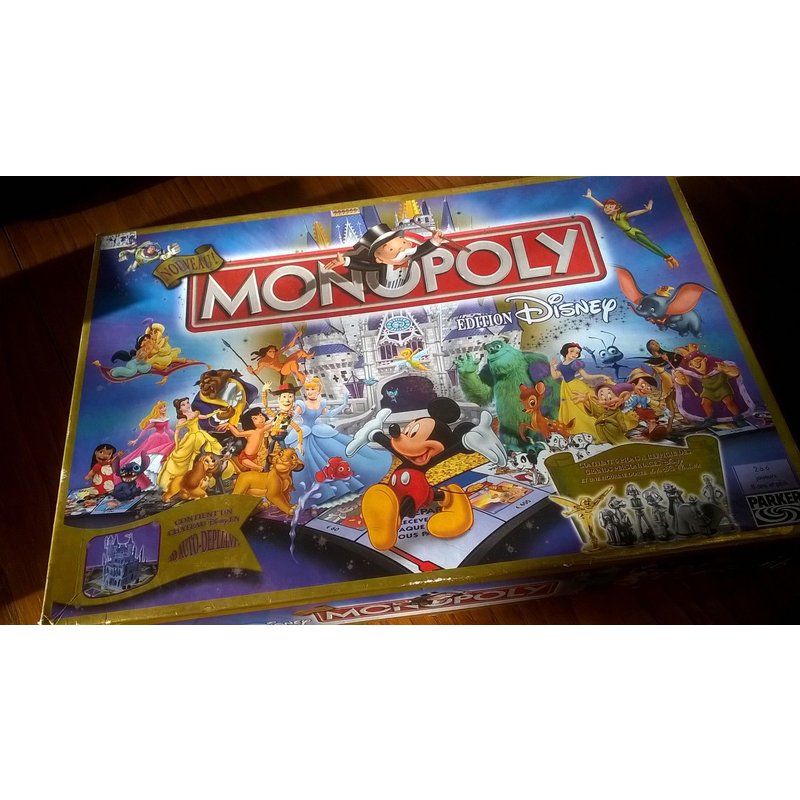 Monopoly Edition Disney (Avec Le Château Auto Dépliant)