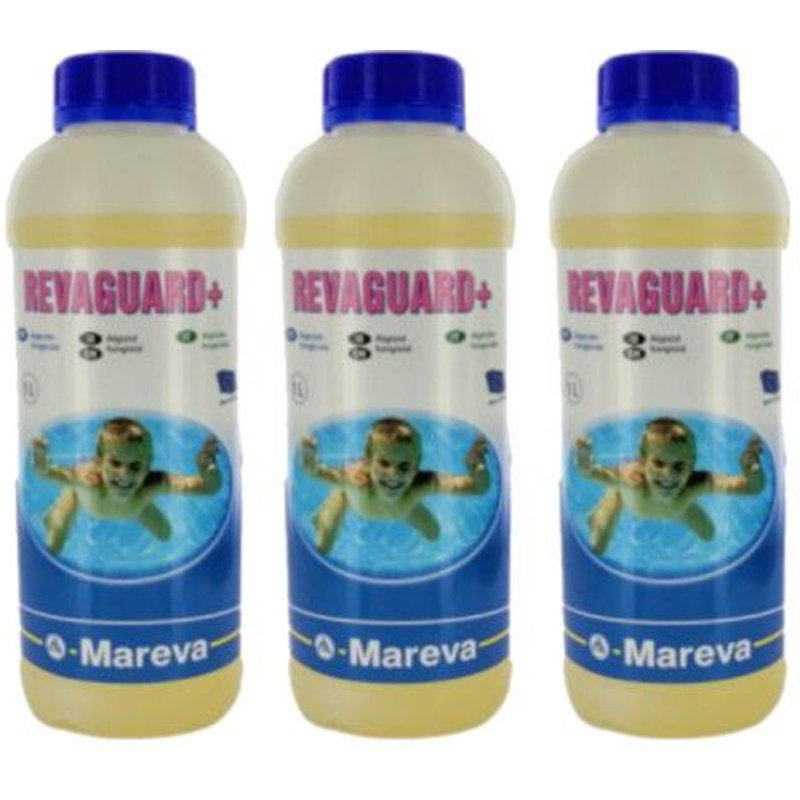 Lot de 3 Antis algues roses Revaguard MAREVA - 1 L -150047Ux3