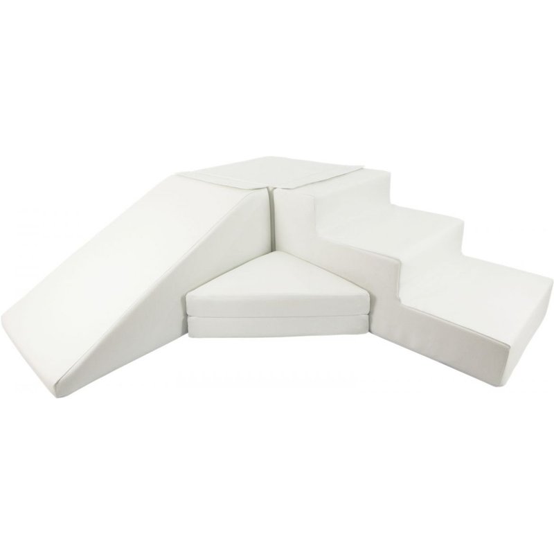 Set De 4 Blocs En Mousse Pour Le Jeu Blanc