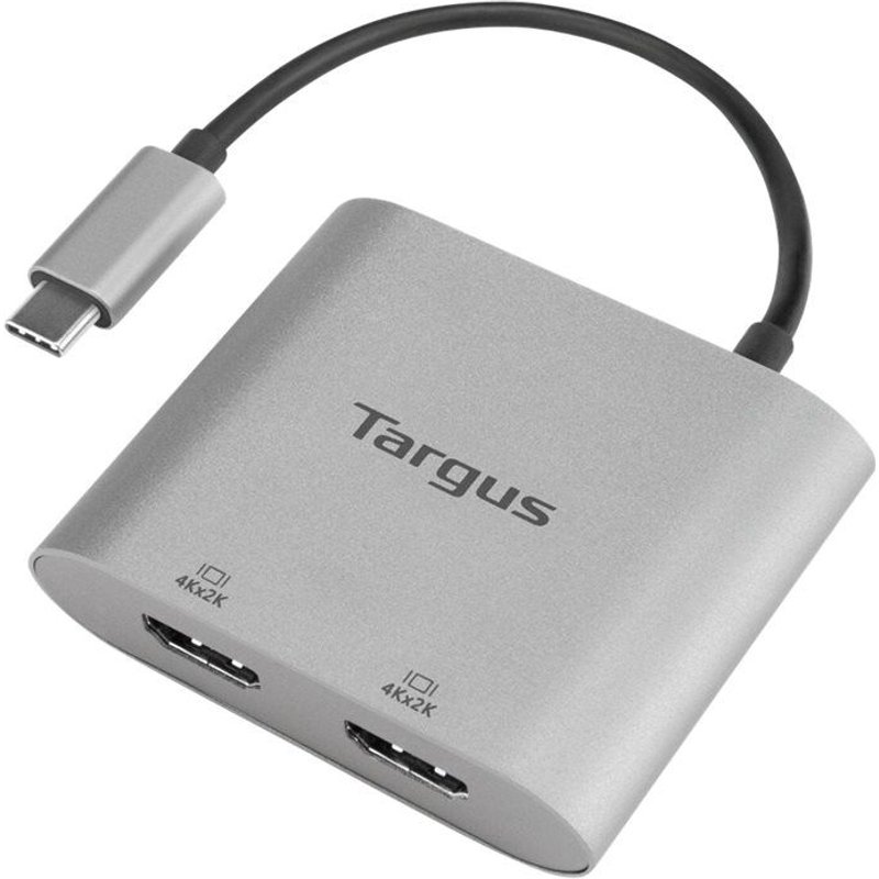 Targus - Adaptateur vidéo - USB-C mâle pour HDMI femelle - argent - support 4K