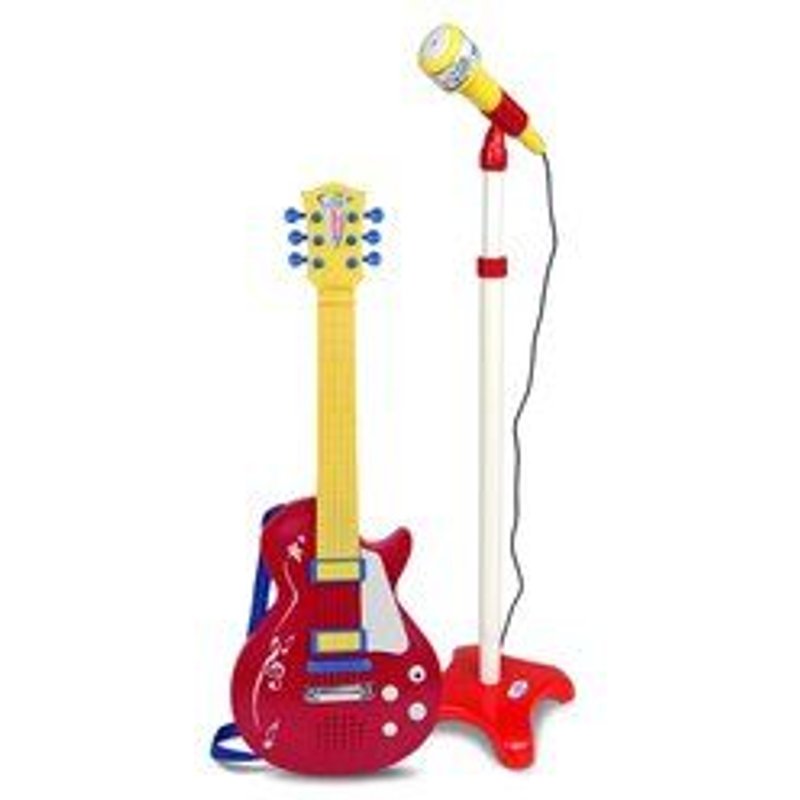 Chitarra Giocattolo Bontempi Rock Con Microfono