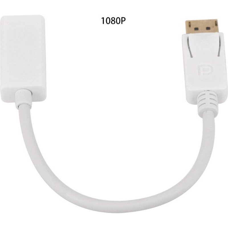 Max 4K/1080P Display Port Dp mâle vers HDMI adaptateur femelle compatible
