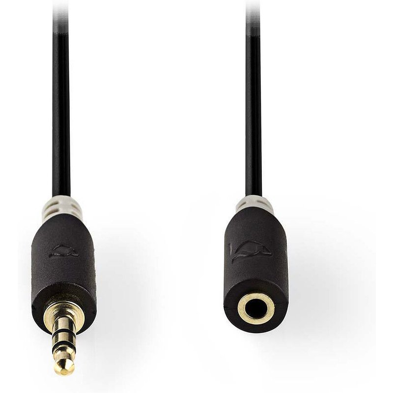 Nedis rallonge haute qualité audio stéréo jack 3.5 mm (2 mètres)