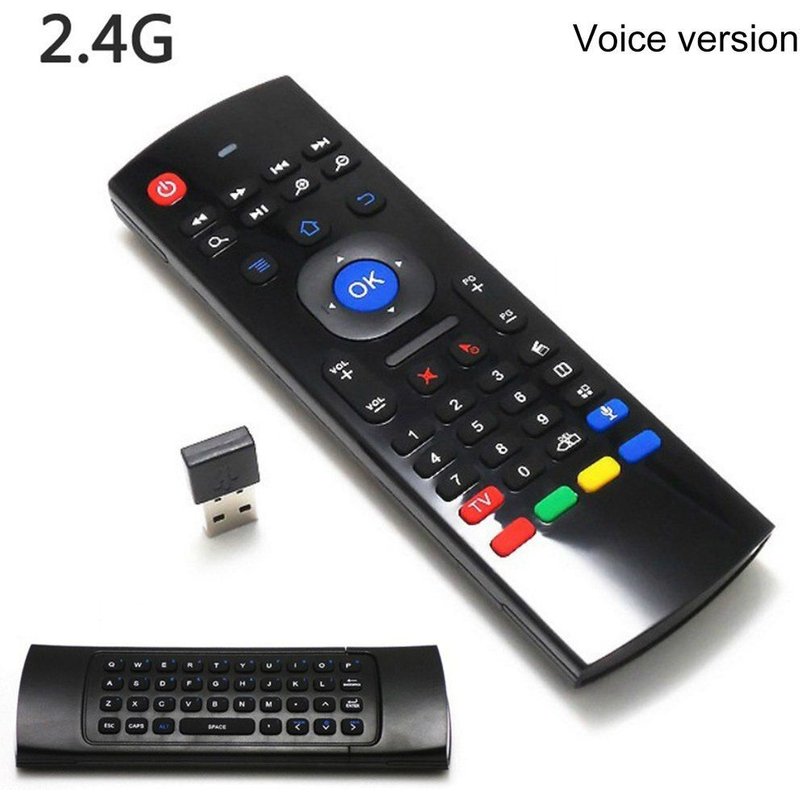 Souris volante Double face 2.4G, ensemble clavier sans fil, télécommande somatosensorielle