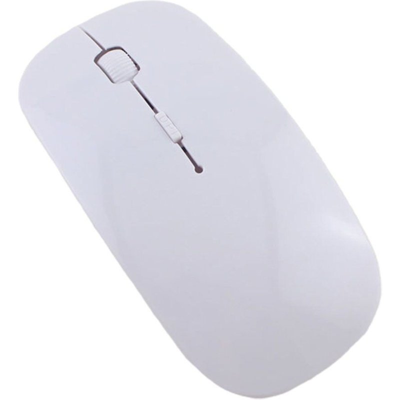 Souris optique sans fil 2.4GHz, silencieuse, Ultra fine, USB, pour ordinateur portable