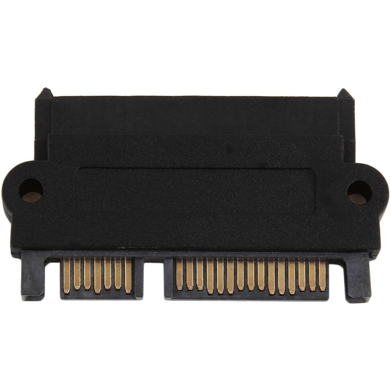 Adaptateur professionnel SFF-8482 SAS Ă SATA, Angle de 180 degrĂ©s, tĂȘte droite, convient parfaitement Ă votre appareil