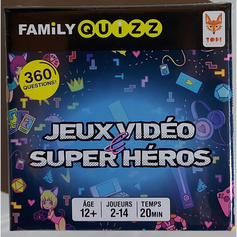 Topi Games Family Quizz Jeux Video