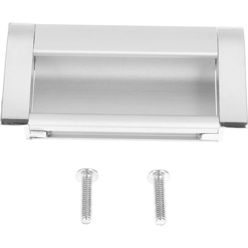 PoignĂ©e de meuble encastrĂ©e en aluminium, 64/96/128MM, pour fenĂȘtre coulissante, placard