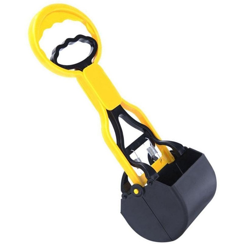 Pelle Ramasse Chien Pet Déchets Ramasse Crottes Pour Chien Chat Animaux (;Jaune);