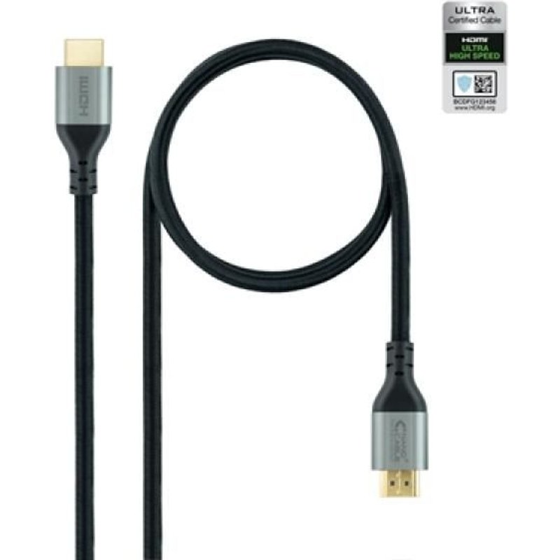 Nanocable 10.15.8102 câble HDMI 2 m HDMI Type A (Standard) Noir