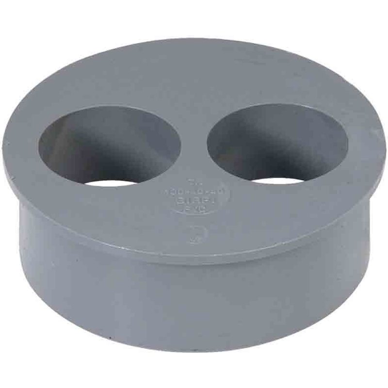 Tampon de réduction 2 piquages mâle/femelle Ø 100/40/40 mm