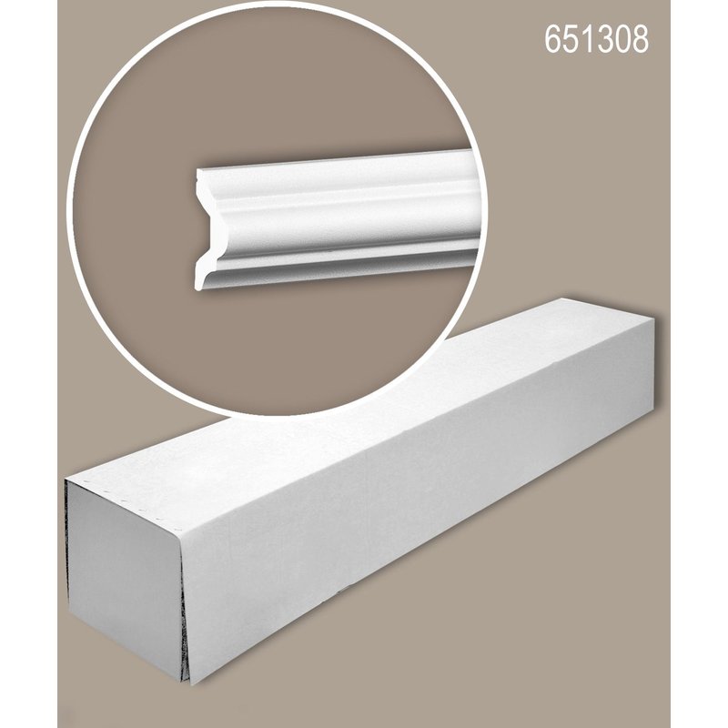 Profhome 651308 1 carton 24 pièces Cimaise 48 m