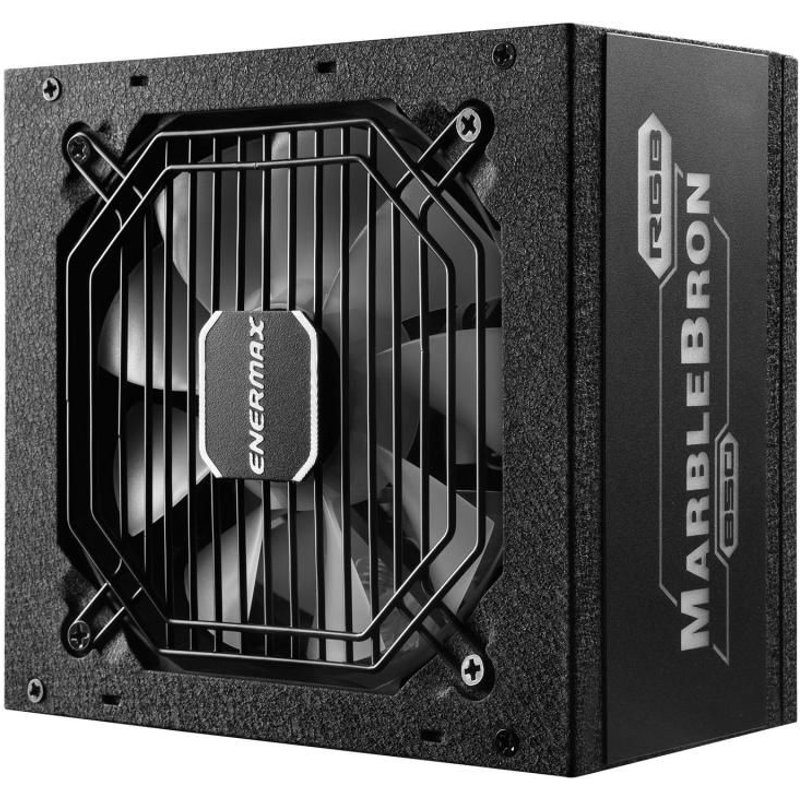 Enermax MarbleBron EMB850EWT-RGB - Alimentation électrique (interne) - ATX12V 2.4 - 80 PLUS Bronze - CA 100-240 V - 850 Watt - PFC active