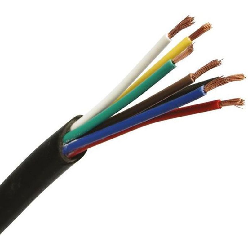 CABLE ELECTRIQUE AUTO SOUPLE 7 FILS DE 0,75 A 1,5 mm² - 7 x 1,5 mm² (50 M)