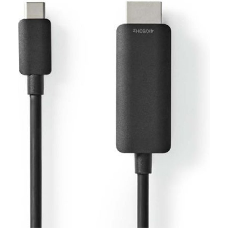 CABLE USB TYPE C MALE TO HDMI MALE 2M (USB C 3.2 Gén1) 4096 x 2160 -4K à 60 Hz