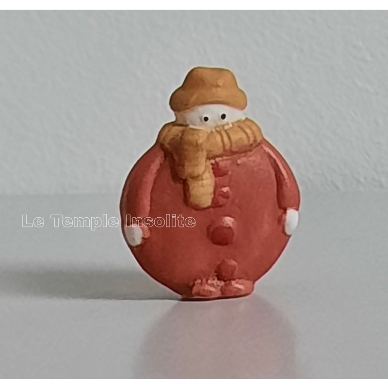 Fève - Personnage En Manteau