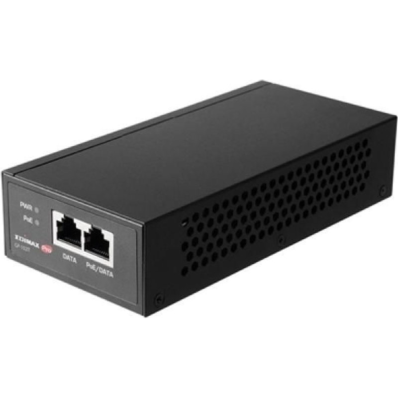 Edimax GP-102IT adaptateur et injecteur PoE 10 Gigabit Ethernet, 100 Gigabit Ethernet, Gigabit Ethernet