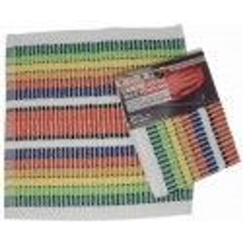 Lot 2 lavette épongette bayadère 100% coton bouclette éponge TISSAGES DE BEAULIEU