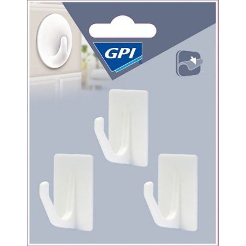 Crochet rectangle GPI grand mod?le blanc