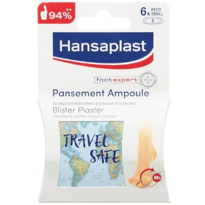 Hansaplast Pansements Ampoules - Petit Format -X 6