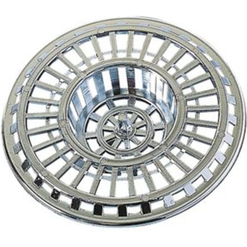 Grille anti-déchets chromée 60mm Wirquin