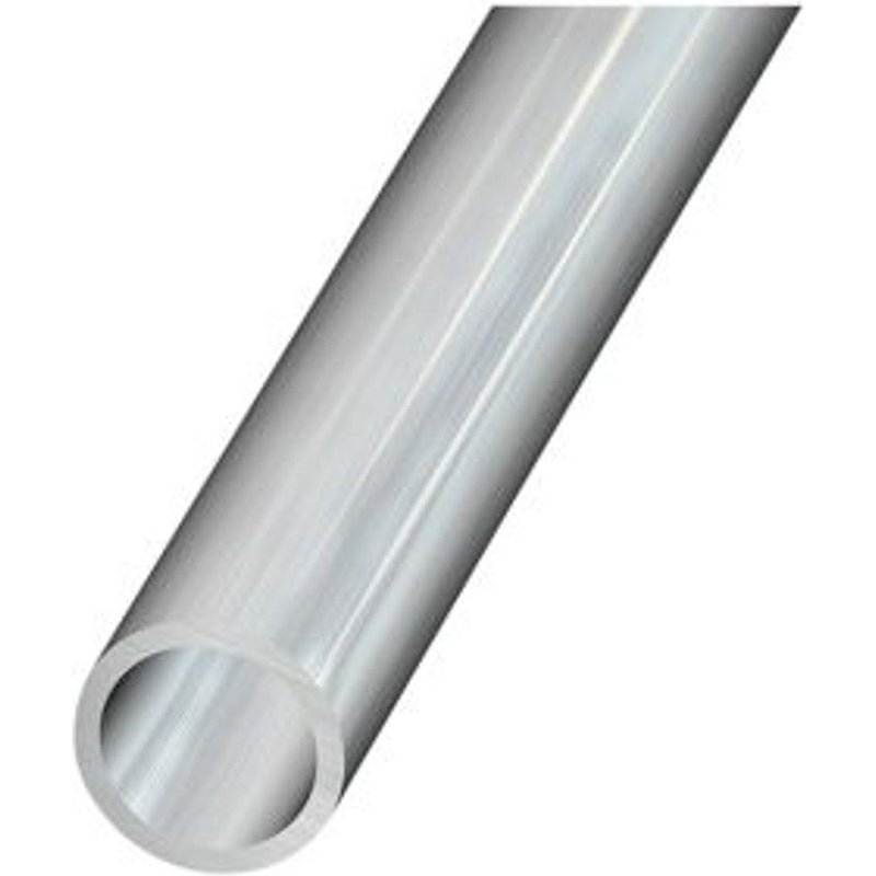 Tube rond aluminium brut - 10 mm 1 m