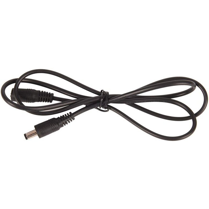 Câble d'alimentation professionnel noir 12V, adaptateur femelle à mâle pour caméra CCTV, sécurité à domicile, 5.5mm X 2.1mm, 1M 3ft DC