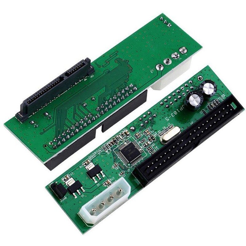 Adaptateur De Convertisseur Sata 7 + 15 À Pata Ide, Plug & Play 7 + 15 Broches 3.5/2.5 Sata Hdd Dvd