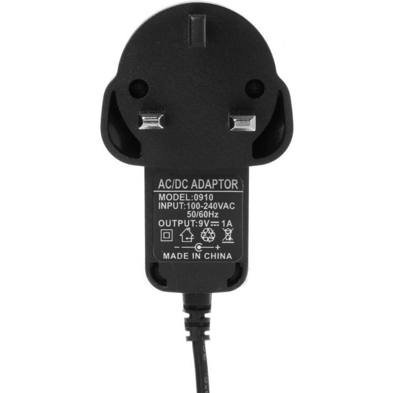 Alimentation de commutation 2021-100 V AC à DC 9V 1A, convertisseur adaptateur prise royaume-uni, nouveauté 240