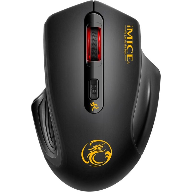 souris de jeu sans fil imice e-1800