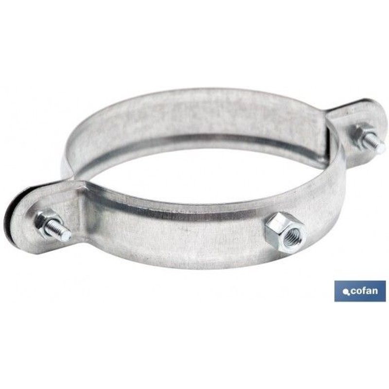 PINCE MÉTALLIQUE M-8 POUR TUBE 160MM PACK 10 PCS