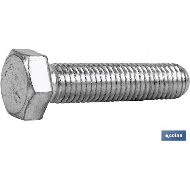 Vis tête hexagonale DIN-933 C-88 M-22 X 60 Z Pack 10 pcs