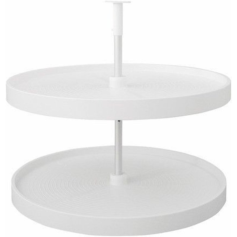 Plateaux tournants pour meuble d'angle 710mm - plastique - gris EMUCA