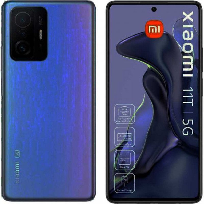 Xiaomi Mi 11T 5G Dual Sim 8 Go Ram 256 Go Bleu Celeste