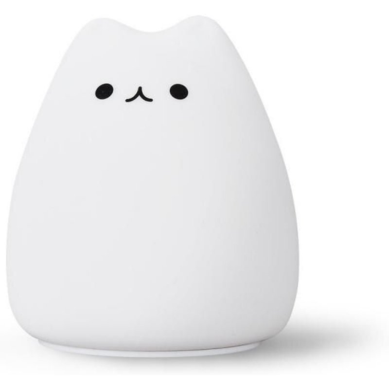 Veilleuse Led En Silicone Avec Capteur Tactile, 7 Couleurs, Luminaire Décoratif D'intérieur, Batterie, Idéal Pour La Chambre D'un Enfant Ou D'un Bébé