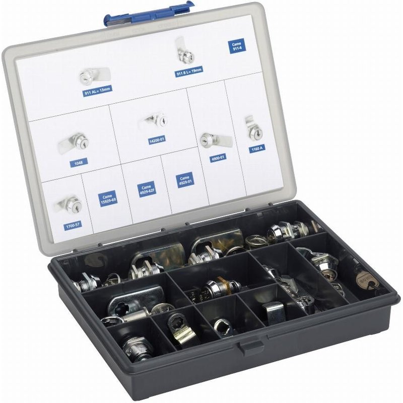 Kit RONIS Assortiment de serrure de boites aux lettres - 23 éléments - 1236