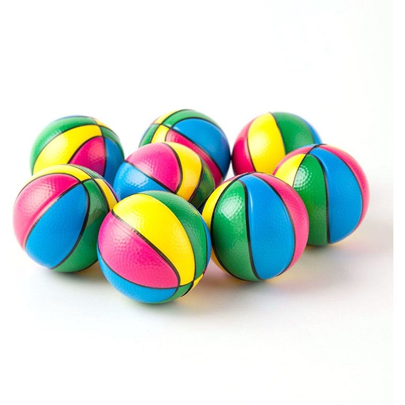 Boule De Saut En Caoutchouc 12 Pièces, Jouet De Décompression, Fidget, Entraînement De Rééducation À Pression, Balle À Haut Rebond, Jouets Pour Chat Et Chien