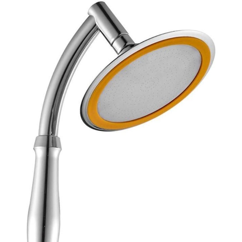 Pommeau de douche de salle de bain ABS, réglable, 2 modes, Ultra-mince, grande taille, pluie, haute pression, 4/6 pouces