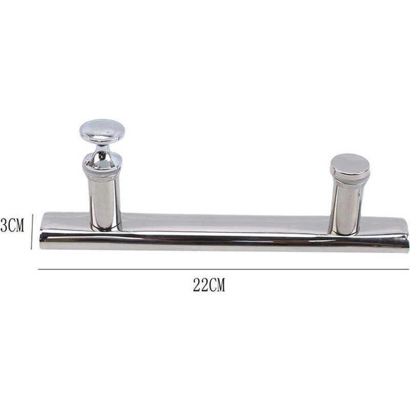 Accessoires de porte coulissante de douche en acier inoxydable argenté, accessoires de poignée de cabine de douche