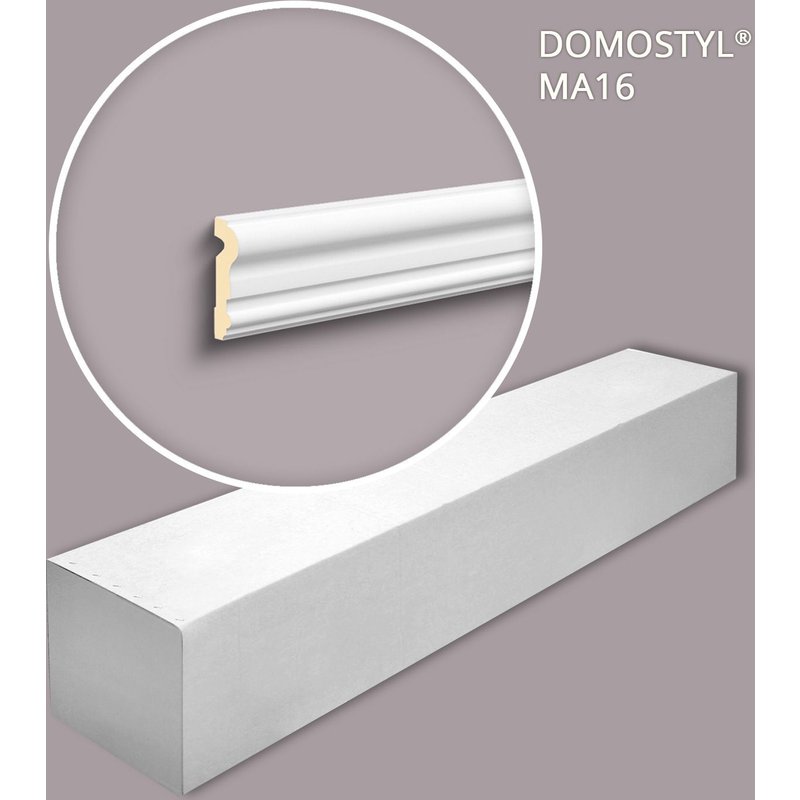 NMC MA16-box DOMOSTYL Noel Marquet 1 carton 10 pièces Encadrement de porte Profil de façade design moderne gris 20 m